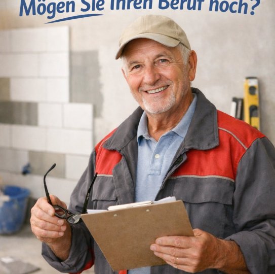 Pensionierter Plattenleger gesucht – ohne schwere 