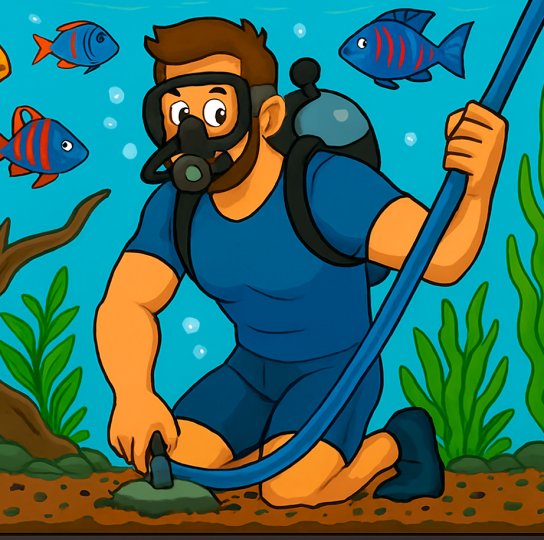 Manutenzione di acquari a domicilio