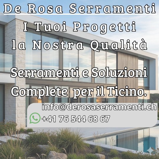 De Rosa Serramenti: Soluzioni di Alta Qualità 